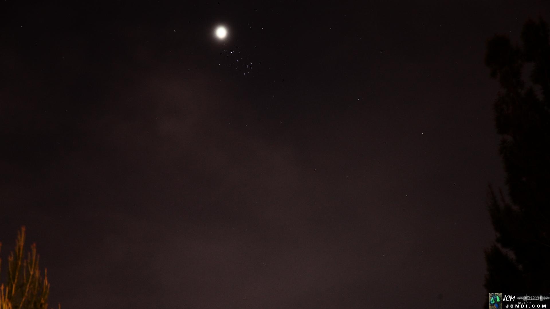 Pleiades-Venus conjuction 